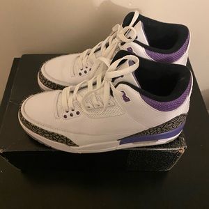 Jordan 3 retro dark iris size 10